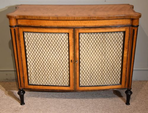 GEORGE III SATINWOOD CHIFFONIER SIDE CABINET - ADDITIONAL PHOTO 7