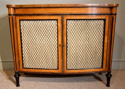 GEORGE III SATINWOOD CHIFFONIER SIDE CABINET - ADDITIONAL PHOTO 8