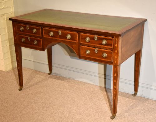 REGENCY MAHOGANY WRITING TABLE - ADDITIONAL PHOTO 2