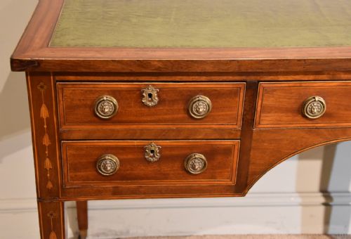 REGENCY MAHOGANY WRITING TABLE - ADDITIONAL PHOTO 4