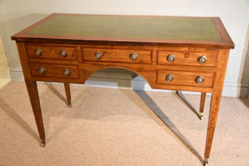 REGENCY MAHOGANY WRITING TABLE - ADDITIONAL PHOTO 6