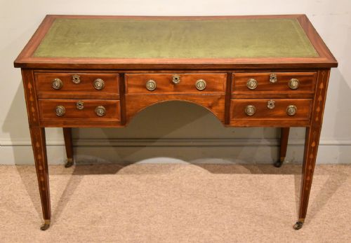 regency mahogany writing table - CATEGORY: ANTIQUE TABLES - DATED 19TH CENTURY