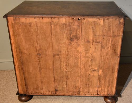 WILLIAM AND MARY OYSTER CHEST OF DRAWERS - ADDITIONAL PHOTO 6