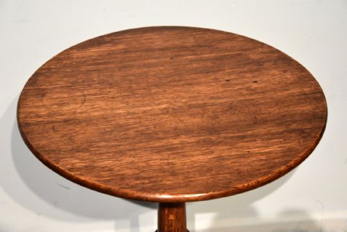 GEORGE III OAK TILTING LAMPWINE TABLE - ADDITIONAL PHOTO 1