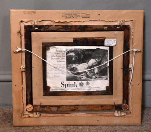 OIL PAINTING BY JOHN WAINWRIGHT A SPORTSMAN'S BAG - ADDITIONAL PHOTO 4
