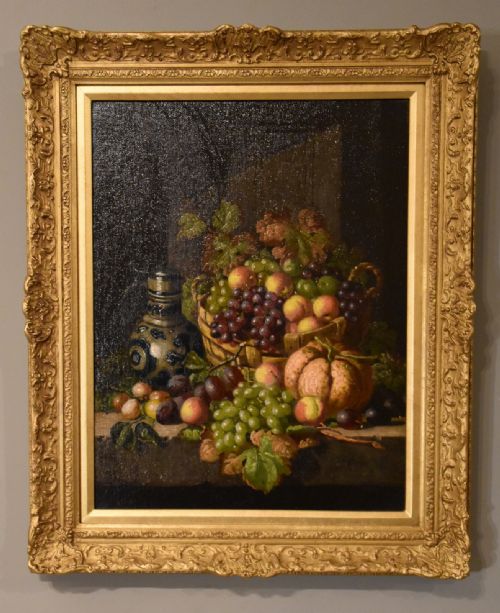 OIL PAINTING BY CHARLES THOMAS BALE PANTRY VIEWS - ADDITIONAL PHOTO 1