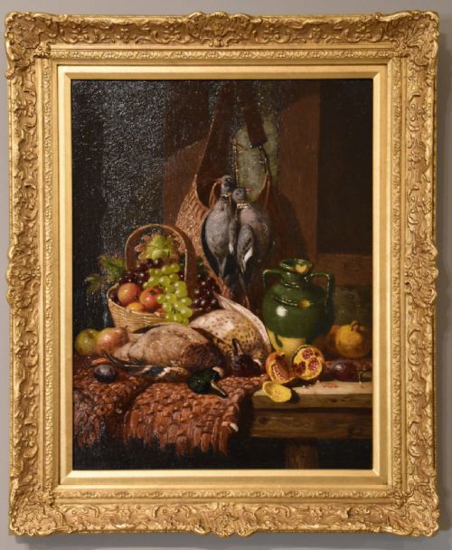 OIL PAINTING BY CHARLES THOMAS BALE PANTRY VIEWS - ADDITIONAL PHOTO 3