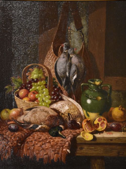 OIL PAINTING BY CHARLES THOMAS BALE PANTRY VIEWS - ADDITIONAL PHOTO 5