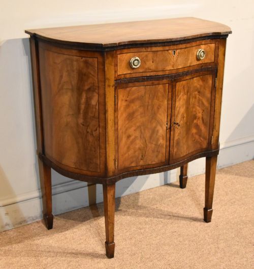 GEORGE III STYLE MAHOGANY SIDE CABINET - ADDITIONAL PHOTO 3