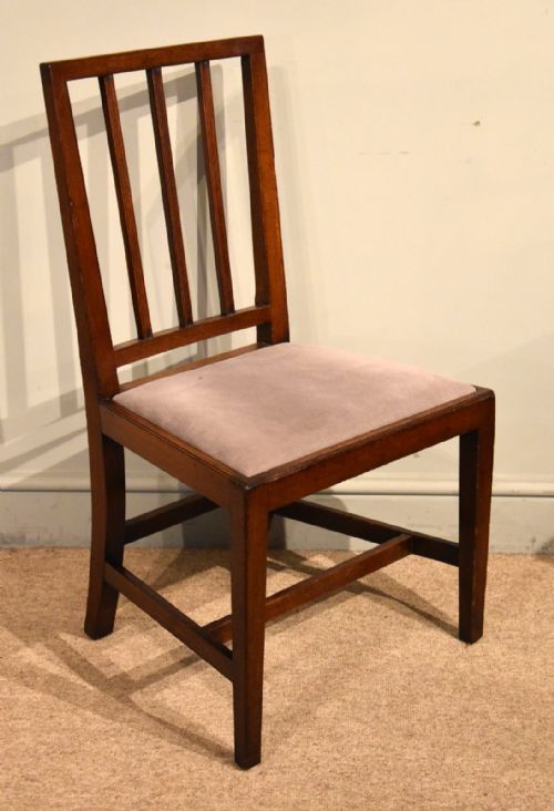 18TH CENTURY SHERATON SET OF EIGHT DINING CHAIRS - ADDITIONAL PHOTO 3