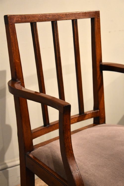 18TH CENTURY SHERATON SET OF EIGHT DINING CHAIRS - ADDITIONAL PHOTO 10