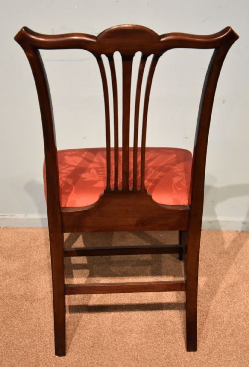 SET OF 12 TWELVE CHIPPENDALE DINING CHAIRS - ADDITIONAL PHOTO 7