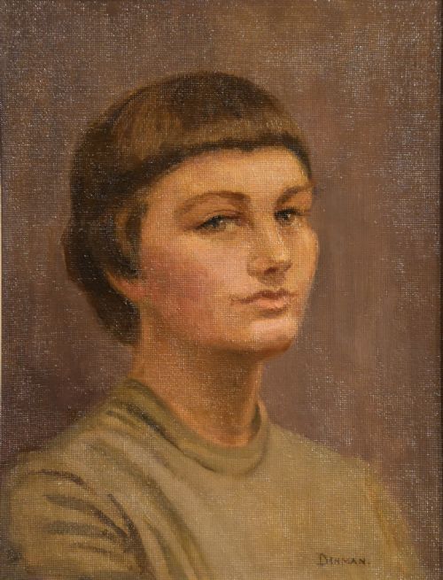 OIL PAINTING BY GLADYS DENMANJONES THE STUDENT - ADDITIONAL PHOTO 1