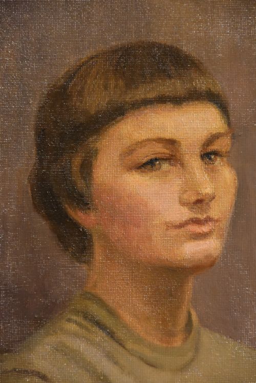 OIL PAINTING BY GLADYS DENMANJONES THE STUDENT - ADDITIONAL PHOTO 2