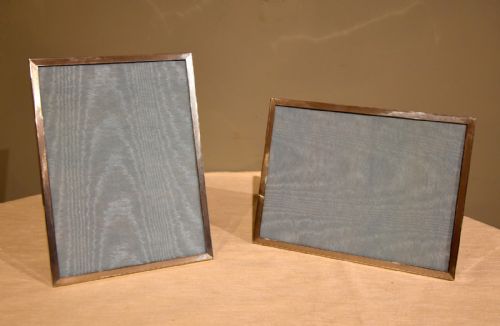 pair of silver frames landscape portrait - CATEGORY: ANTIQUE SILVER - DATED 1960