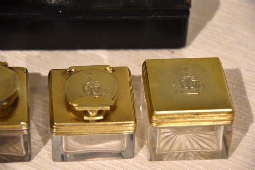 RARE SILVER DESK SET WITH PROVENANCE TO BARON REDESDALE - ADDITIONAL PHOTO 3