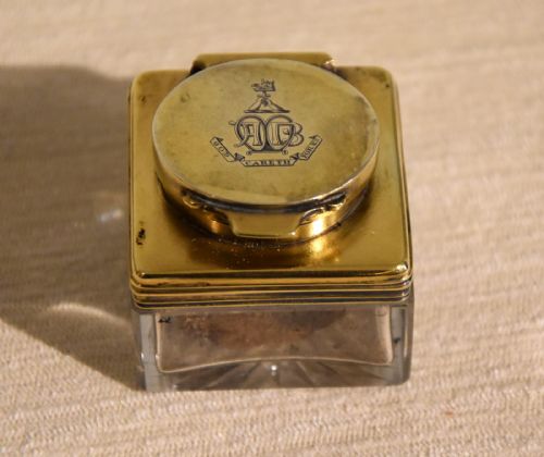 RARE SILVER DESK SET WITH PROVENANCE TO BARON REDESDALE - ADDITIONAL PHOTO 5