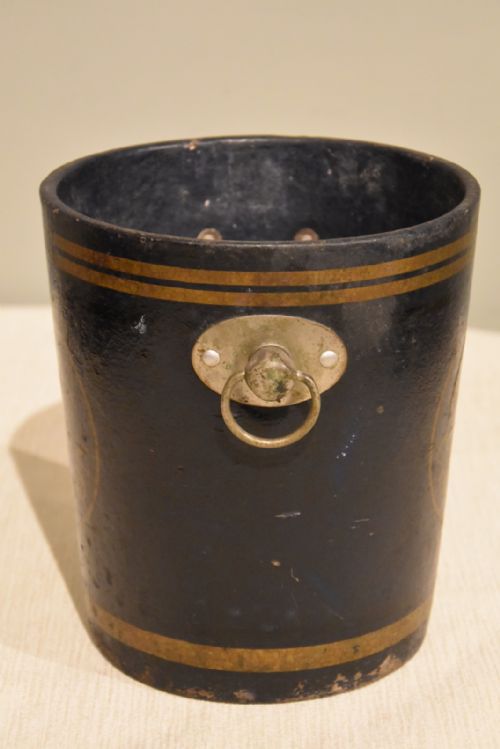 19TH CENTURY PAPIER MACHE MOET CHANDON CHAMPAGNE BUCKET - ADDITIONAL PHOTO 2