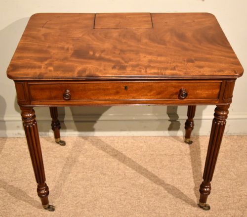 PAIR OF GILLOWS REGENCY SIDE TABLES - ADDITIONAL PHOTO 6
