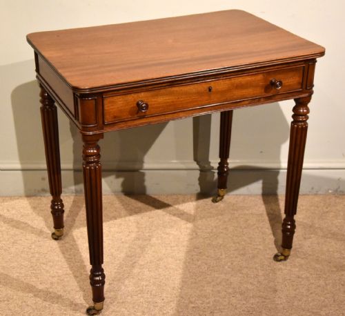 PAIR OF GILLOWS REGENCY SIDE TABLES - ADDITIONAL PHOTO 7