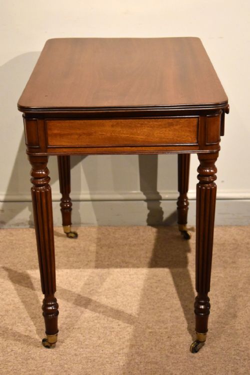 PAIR OF GILLOWS REGENCY SIDE TABLES - ADDITIONAL PHOTO 8