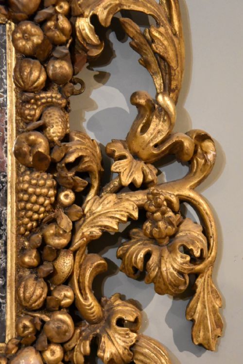 17TH CENTURY TUSCAN WALL MIRROR - ADDITIONAL PHOTO 2