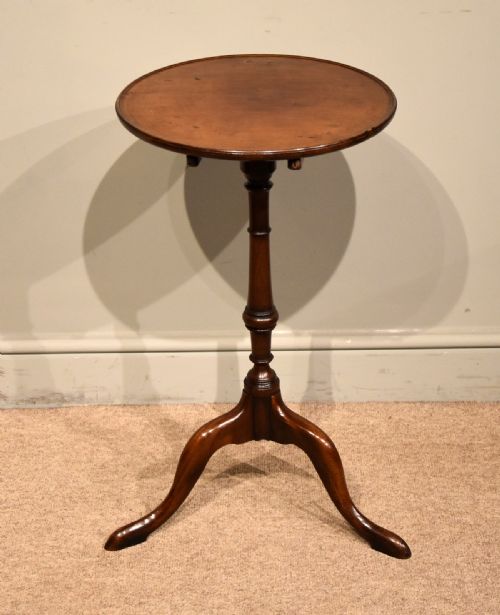 GEORGE III MAHOGANY WINE TABLE - ADDITIONAL PHOTO 1