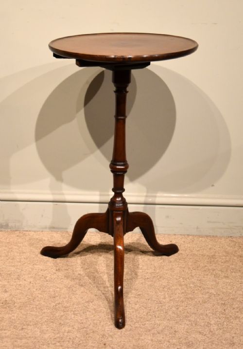 GEORGE III MAHOGANY WINE TABLE - ADDITIONAL PHOTO 3