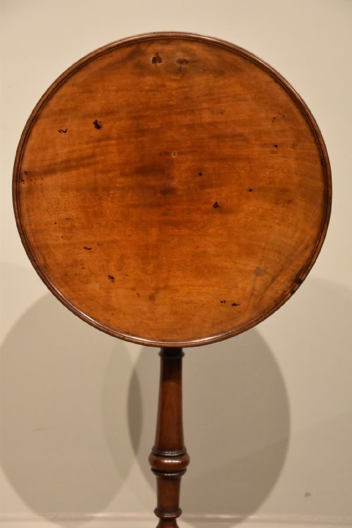 GEORGE III MAHOGANY WINE TABLE - ADDITIONAL PHOTO 5