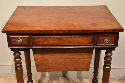 WILLIAM IV MAHOGANY GAMES TABLE - ADDITIONAL PHOTO 11