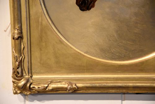 OIL PAINTING BY STYLE J F HERRING HEAD OF A HORSE - ADDITIONAL PHOTO 2