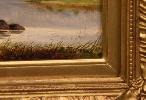 OIL PAINTING BY ALBERT GYNGELL RYDAL WATER - ADDITIONAL PHOTO 2