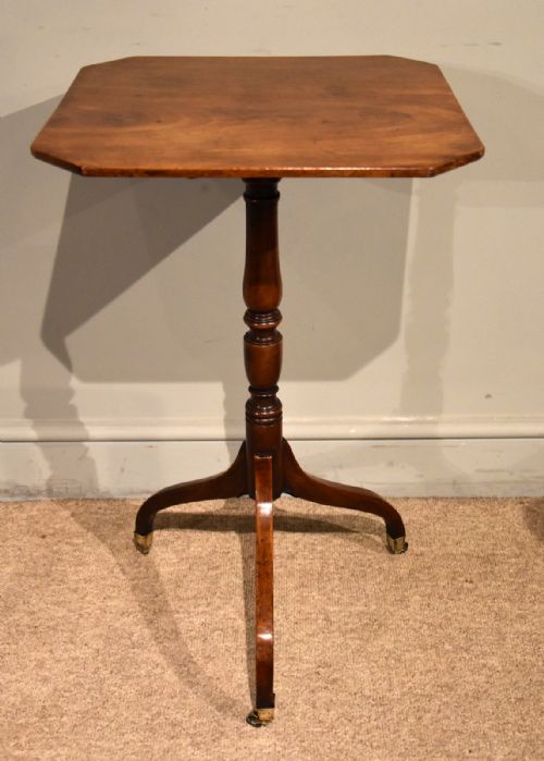 GEORGE III MAHOGANY TRIPOD TABLE - ADDITIONAL PHOTO 1