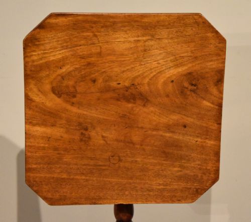 GEORGE III MAHOGANY TRIPOD TABLE - ADDITIONAL PHOTO 2