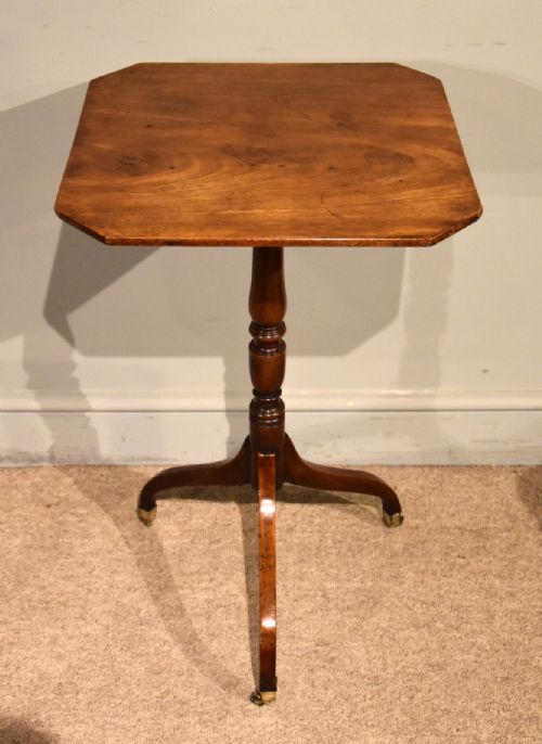 GEORGE III MAHOGANY TRIPOD TABLE - ADDITIONAL PHOTO 3
