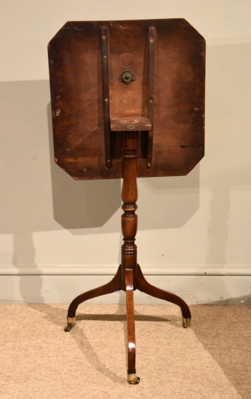 GEORGE III MAHOGANY TRIPOD TABLE - ADDITIONAL PHOTO 4