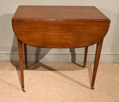 GEORGE III MAHOGANY PEMBROKE TABLE - ADDITIONAL PHOTO 5