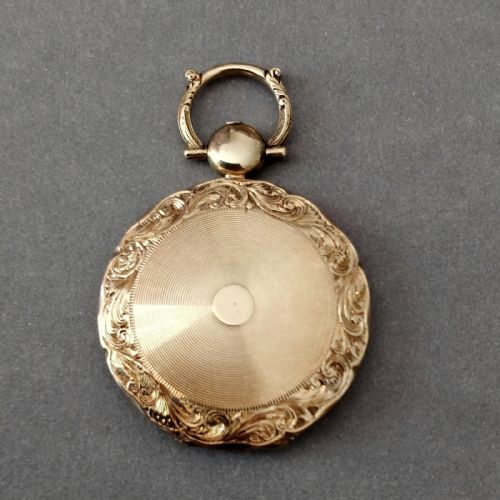 VICTORIAN 15CT GOLD LOCKET - ADDITIONAL PHOTO 1