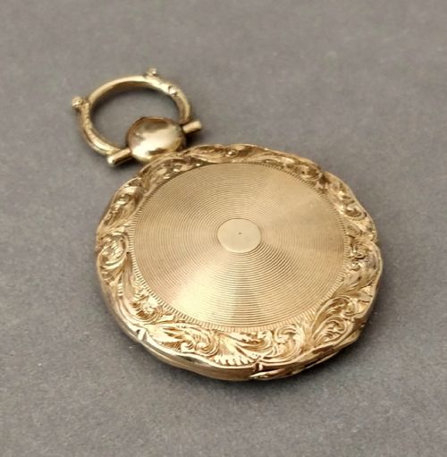 VICTORIAN 15CT GOLD LOCKET - ADDITIONAL PHOTO 3