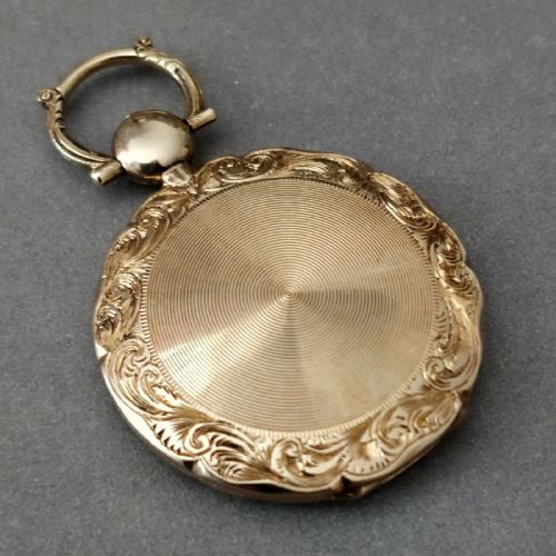 VICTORIAN 15CT GOLD LOCKET - ADDITIONAL PHOTO 4