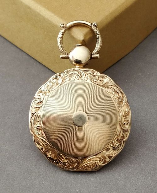 VICTORIAN 15CT GOLD LOCKET - ADDITIONAL PHOTO 8