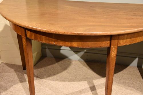 18TH CENTURY PAIR OF MAHOGANY CONSOLE TABLES - ADDITIONAL PHOTO 5