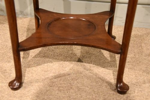 GEORGE III MAHOGANY NIGHT STAND - ADDITIONAL PHOTO 6