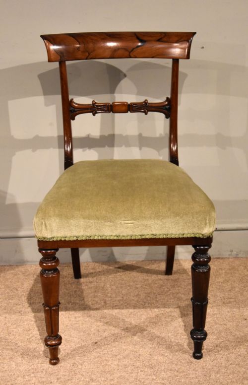 SET OF SIX WILLIAM IV ROSEWOOD DINING CHAIR - ADDITIONAL PHOTO 2