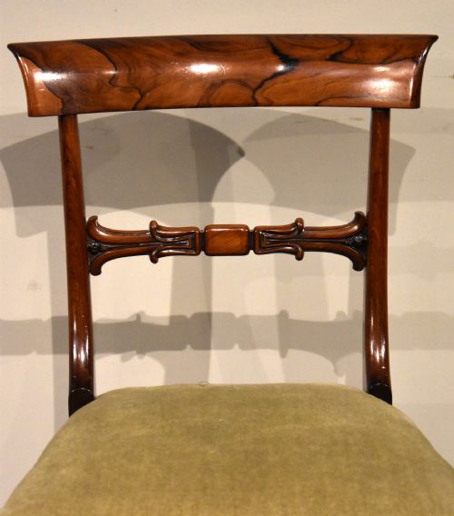 SET OF SIX WILLIAM IV ROSEWOOD DINING CHAIR - ADDITIONAL PHOTO 3