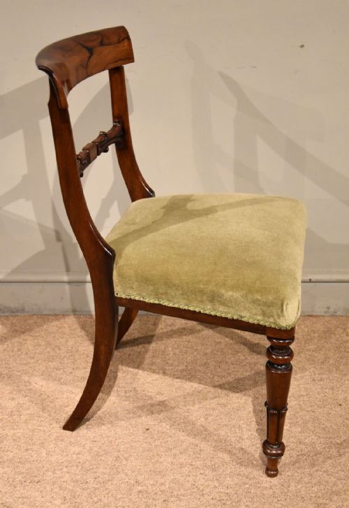 SET OF SIX WILLIAM IV ROSEWOOD DINING CHAIR - ADDITIONAL PHOTO 6