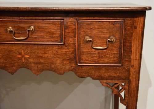 GEORGE III NORTH COUNTRY OAK LOWBOY - ADDITIONAL PHOTO 5