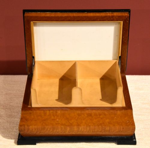 EARLY 20TH CENTURY MAHOGANY DUNHILL CIGAR BOX - ADDITIONAL PHOTO 3