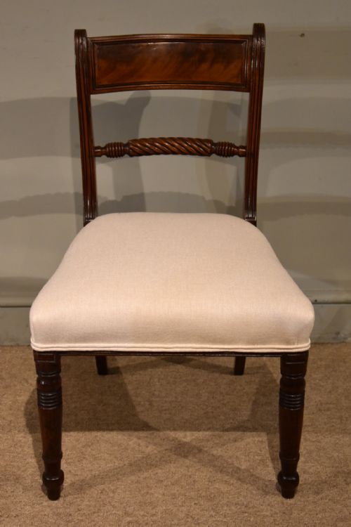 SET OF EIGHT REGENCY DINING CHAIRS - ADDITIONAL PHOTO 1