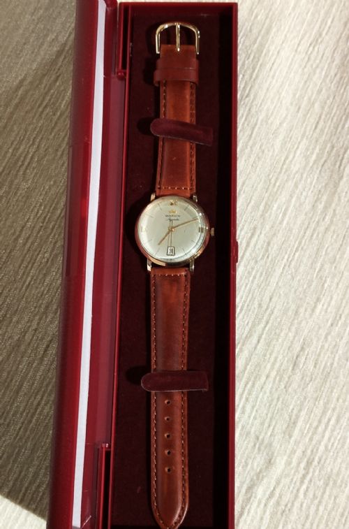 MARVIN 9CT GOLD WRISTWATCH 1966 - ADDITIONAL PHOTO 2